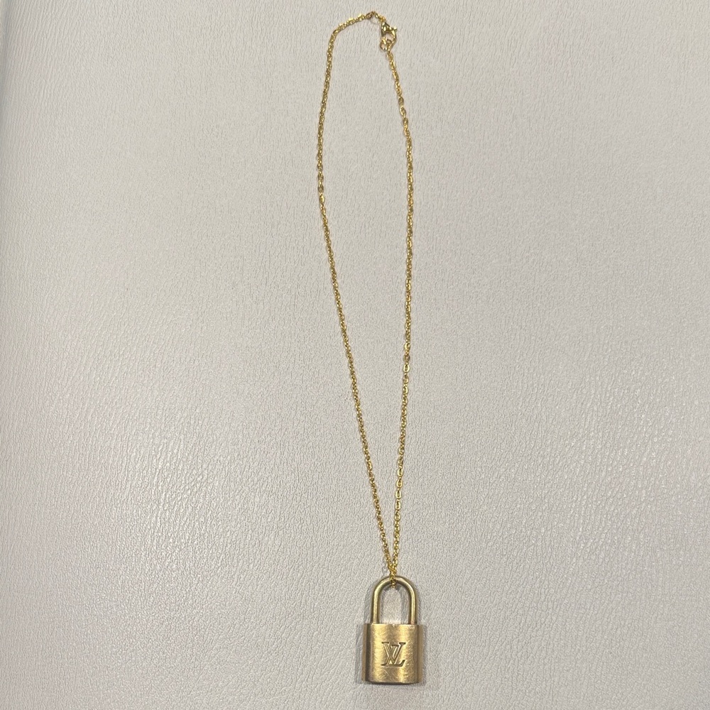 Louis Vuitton Padlock Lock and Key Polished #341 (Free Non-Branded Chain) - Picture 4 of 4